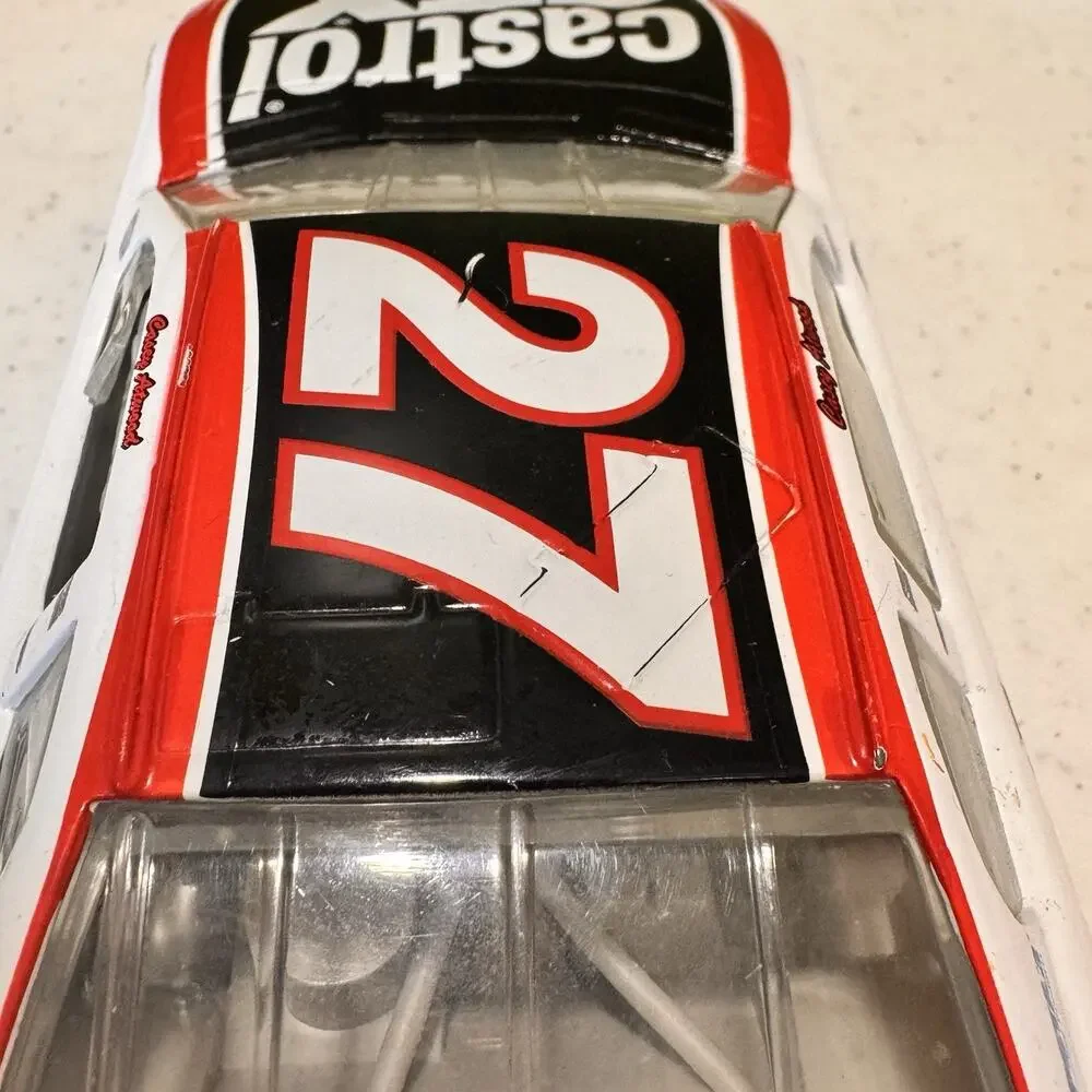 NASCAR #27 Casey Atwood Castrol GTX Die-cast 1:24 Scale Model Vtg Hasbro Heavy‎